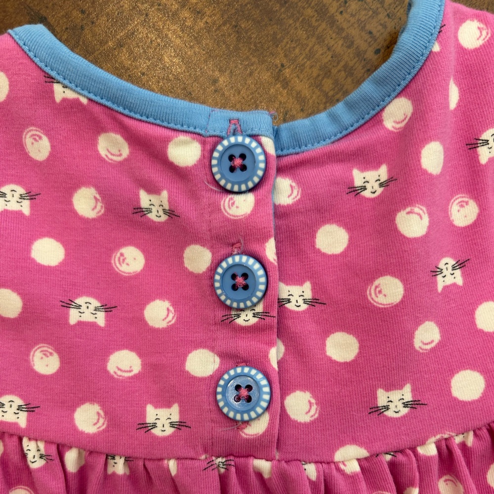 Matilda Jane Cat Dress Pink Long Sleeve Toddler Girls 12-18 Months - Picture 3 of 9